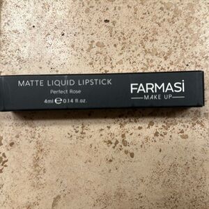 Farmasi matte liquids lipstick in Perfect Rose